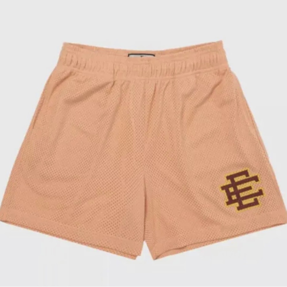 Eric Emanuel EE Basic Mesh Shorts Salmon Size Large